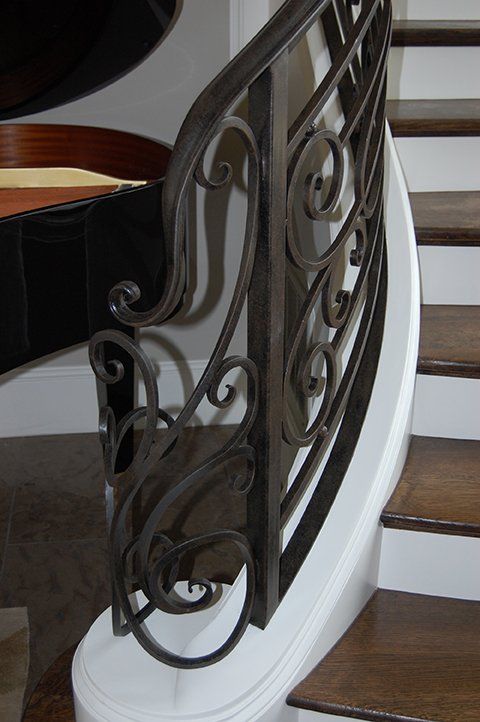 Wrought Iron Railing 11 — Dallas TX
